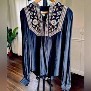 Black blouse from Carolina K